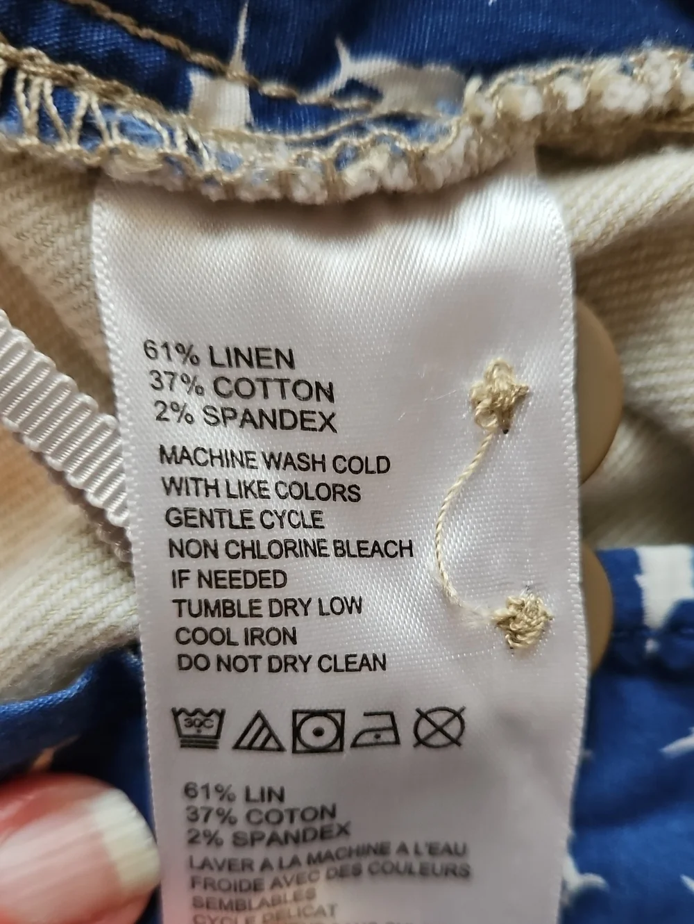 Tommy Bahama Men's Linen Blend Beach Pant XL Coastal Beachy Vacation Resort